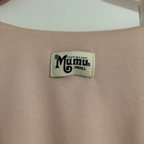 Show Me Your MuMu Dusty Pink Wrap Maxi Dress - Picture 5 of 7